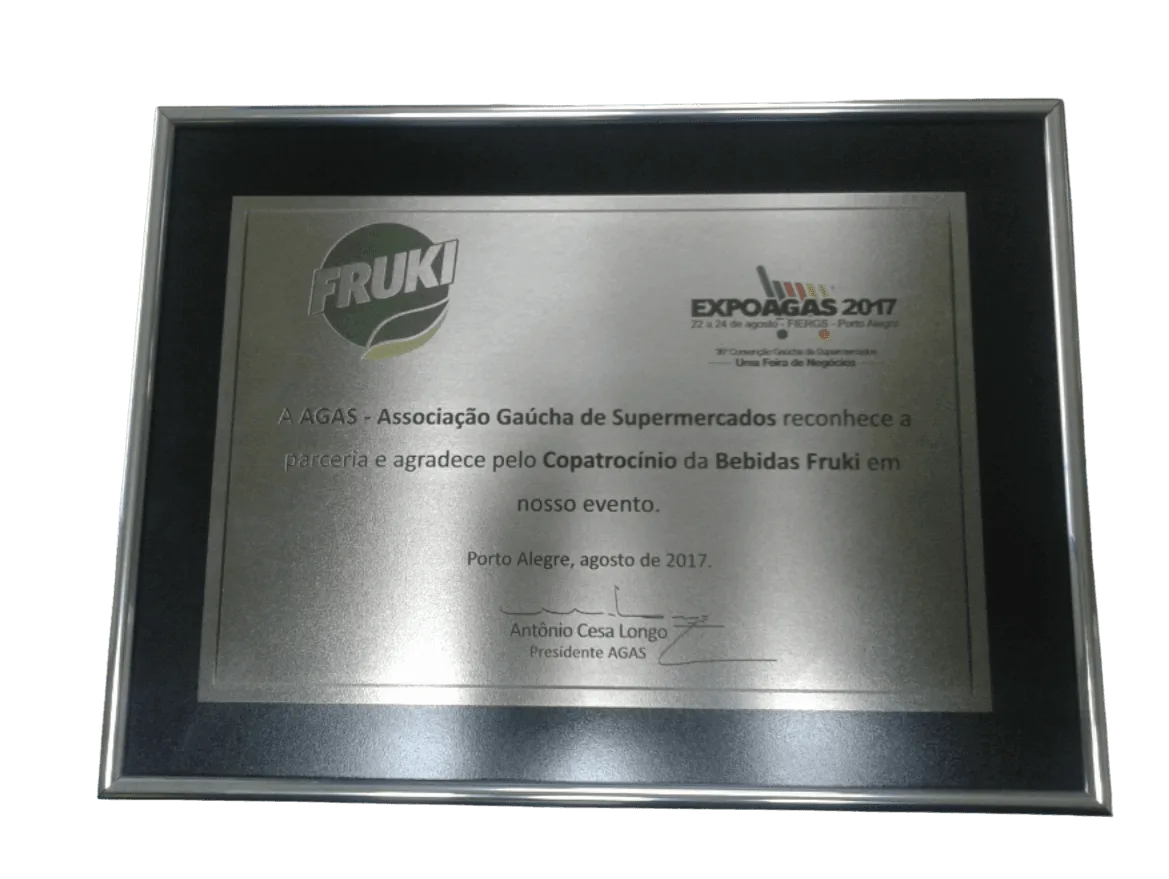 Placa Quadro Parede