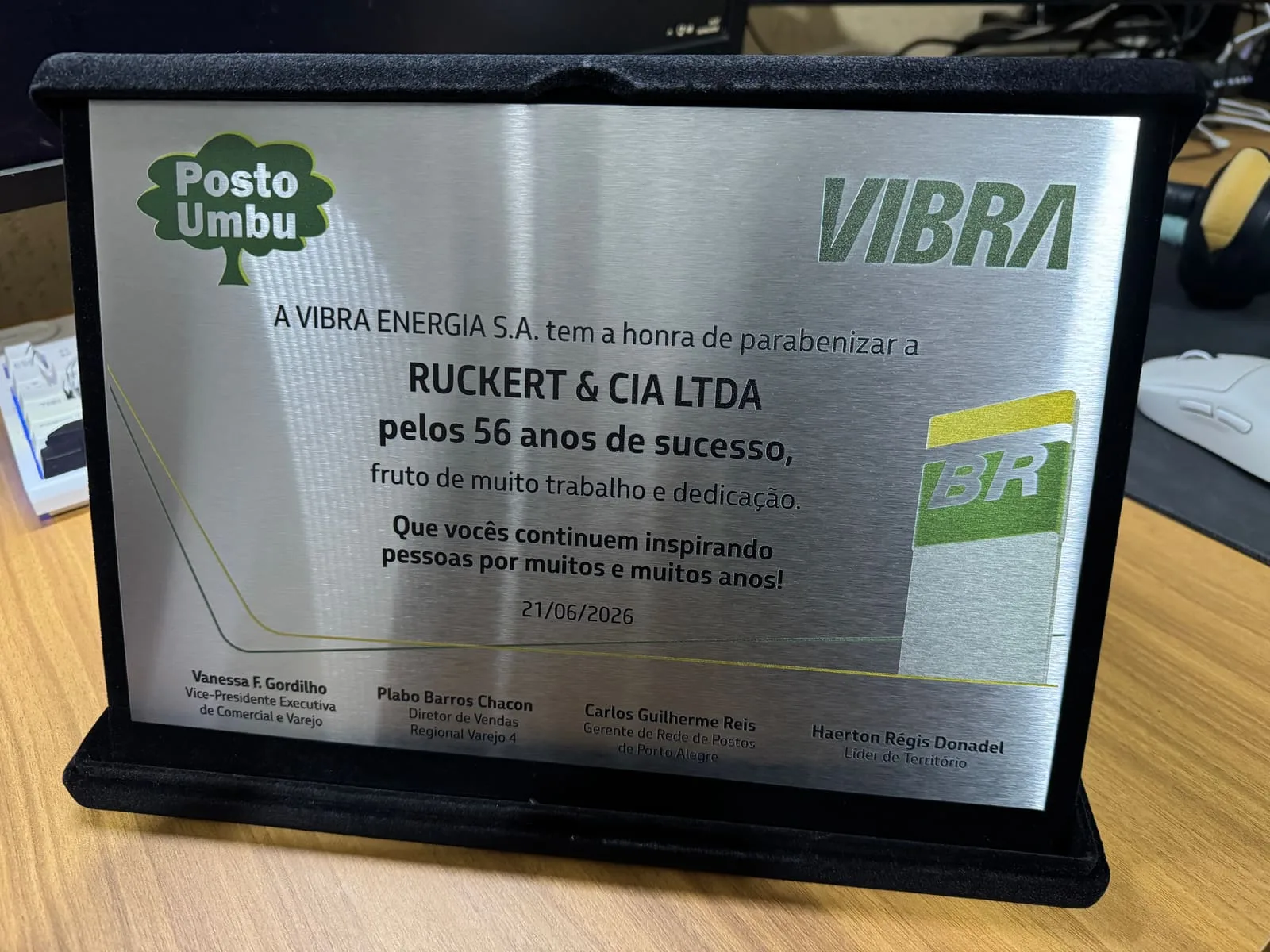 Placa Vibra Energia