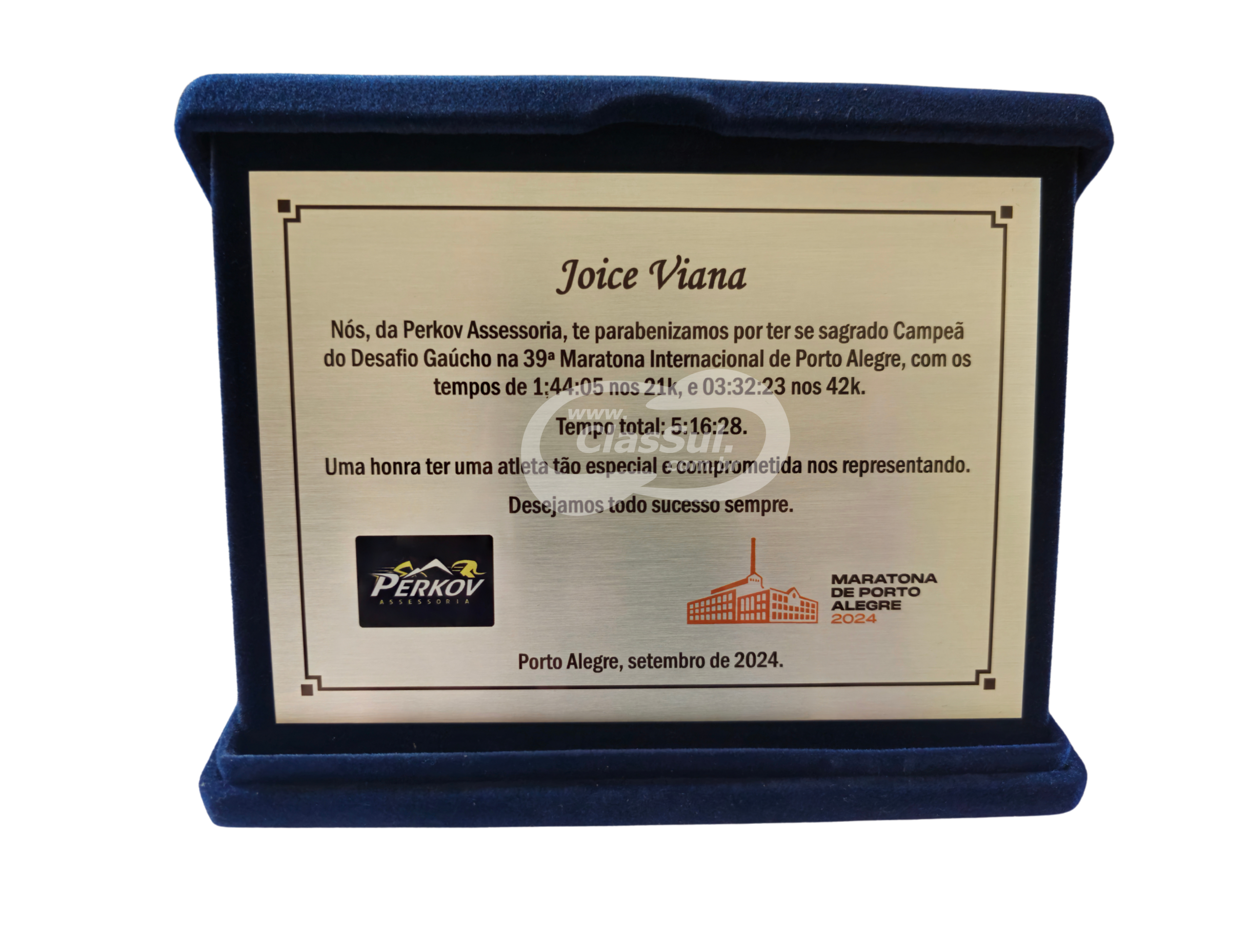 Placa de Homenagem - Imagem 5